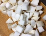 プチトマトとカブのライスパスタ作り方1写真