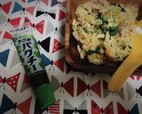 パクチー炒飯作り方5写真