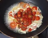 プチトマトとカブのライスパスタ作り方2写真