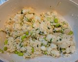 枝豆入り！豆腐とはんぺんのふわっと焼き！作り方3写真
