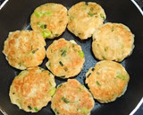 枝豆入り！豆腐とはんぺんのふわっと焼き！作り方4写真