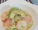 暑い日に！エビとアボカドの冷製パスタ♪作り方6写真