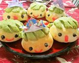こどもの日に♡パンでかしわもちくん作り方10写真