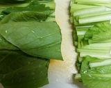 たけのこと小松菜の炒め物～バター風味～作り方1写真
