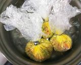 卵パックで☆カラフルボールオムレツ作り方5写真