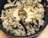 春の味覚！わかめ入りアワビ飯作り方8写真