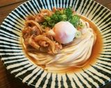 丸亀製麺のぶっかけうどん！牛とろ玉うどん作り方10写真