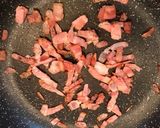 カリカリベーコン、おにぎり!作り方2写真