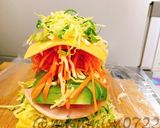 薄焼き卵をパン代わりに☆低糖質ハムサンド作り方15写真