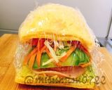 薄焼き卵をパン代わりに☆低糖質ハムサンド作り方16写真
