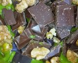 ごろごろチョコナッツの濃厚抹茶ケーキ♪作り方3写真