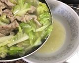豚軟骨出汁の豚キャベツラーメン作り方6写真