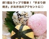 お弁当に♬まん丸手まりの卵焼き作り方8写真