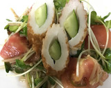 簡単まぜるだけ‼️トマトのなめ茸和え作り方2写真