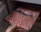 冷凍のススメ・「板」ひき肉作り方9写真