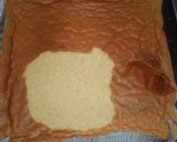 ふんわり黒糖ロールケーキ作り方7写真