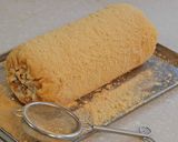 きな粉おはぎなロールケーキ作り方26写真