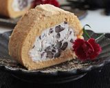 きな粉おはぎなロールケーキ作り方29写真