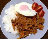 お手軽☆ガパオライス作り方6写真