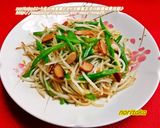椎茸の芯で萌やしちゃん炒め♡インゲンも♪作り方10写真