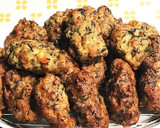 ボール1つで簡単☆豆腐とひき肉の揚げ団子作り方7写真