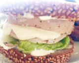 メチャ旨♡自家製鶏ハムDEサンドイッチ作り方3写真