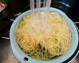 簡単ゴーヤとトマトの冷製パスタ作り方3写真