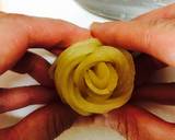 キウイでバラの花 簡単な飾り切りの方法作り方9写真