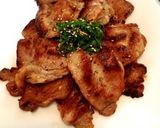 豚の生姜焼き☆シソレモン塩のせ♪作り方5写真
