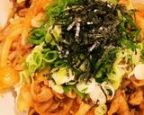 男の料理！豚バラor豚コマスタミナ丼！作り方5写真
