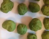 食べたい分だけ☆あんこ入り抹茶ちぎりパン作り方2写真