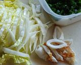 簡単おつまみ♡白菜とちくわの玉子巻き作り方1写真