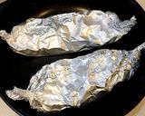 塩鯖のアクアパッツァ風ホイル焼き作り方4写真