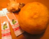 夜長のお供に＾＾ホット寒天柚子生姜湯♪作り方1写真