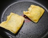 簡単！たっぷり葱の油揚げ詰め焼き作り方2写真