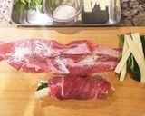 ピーマンとチーズの豚肉包み★甘辛煮作り方2写真