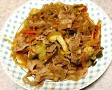 オイスターソース＆ポン酢の豚バラ野菜炒め作り方5写真