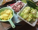 フィリピン料理 Pochelo作り方1写真