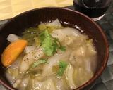 新玉ねぎと野菜盛りだくさんのスープ作り方5写真