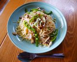 冷凍あさりむき身でペペロンチーノ作り方5写真
