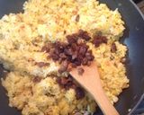 簡単ステーキチャーハン作り方6写真