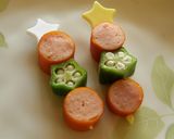 ☆クリスマスカラーの可愛いお弁当おかず☆作り方3写真