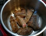 圧力鍋で簡単！ホロホロお箸でスペアリブ！作り方3写真