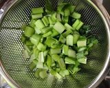 小松菜と豆腐の中華風炒め物作り方2写真