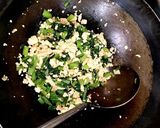 小松菜と豆腐の中華風炒め物作り方6写真