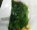 ひとり家飲み。小松菜の新定番。作り方2写真