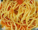 田舎の菜の花＊ベーコンのトマトパスタ♪作り方11写真