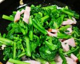 田舎の菜の花＊ベーコンで簡単ソテー♪作り方4写真