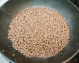 挽き肉とたらこのそぼろ作り方1写真