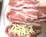 豚肉のトマトチーズミルフィーユピカタ作り方3写真